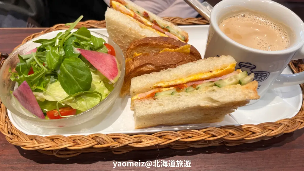 神戶西村咖啡店早餐