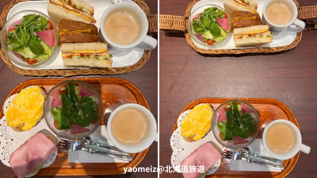 神戶西村咖啡店早餐